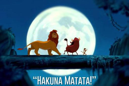 Hakuna,hakuna matata 含义