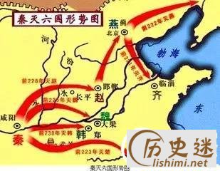 秦国灭六国的顺序是什么,秦国灭六国的顺序和时间