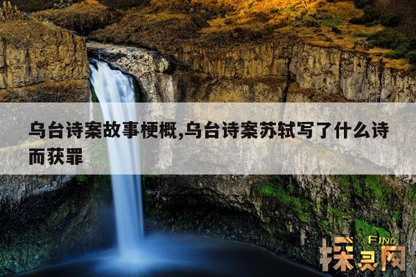 乌台诗案故事梗概,乌台诗案故事梗概300字