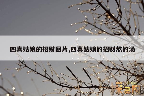 四喜姑娘的招财图片,四喜姑娘是什么电视剧的人物