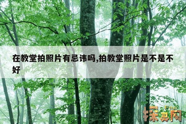 在教堂拍照片有忌讳吗？,教堂能拍照