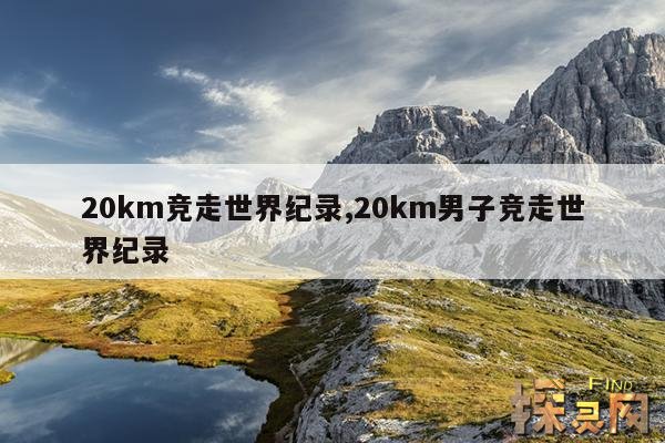 20km竞走世界纪录,竞走二十公里世界纪录