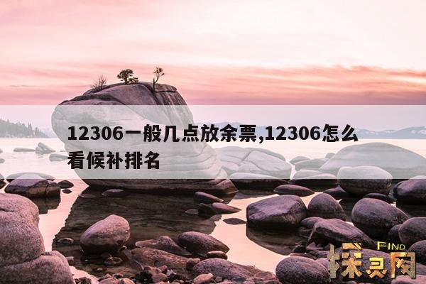 12306一般几点放余票,12306候补车票几率大吗？