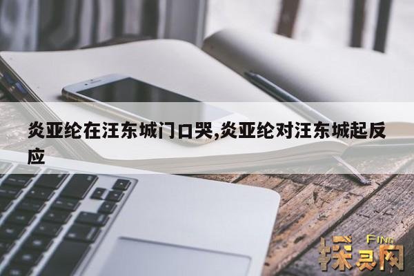 炎亚纶在汪东城门口哭,炎亚纶向汪东城表白