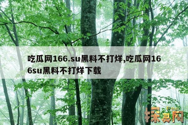 吃瓜网166.su黑料不打烊,吃瓜网166.su黑料不打烊入口